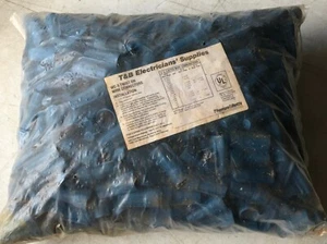 BAG 500 THOMAS & BETTS WC-3 TWISTON WIRE CONNECTORS(MIN 3 #12, MAX 1 #6 W/ 2 #8) - Picture 1 of 7