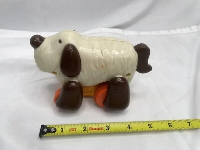 Vintage 1980 TOMY Pull 'n Roll Pets Walking Dog Toy - Image 1 of 4