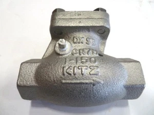 Valvola di ritegno filettata 1" Kitz AK150UOCN classe 150 CN7M - Foto 1 di 4
