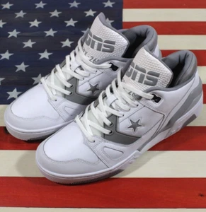 Converse ERX 260 OX Low Leather White Wolf Grey Basketball Shoe [165044C] Mens 9 - Picture 1 of 11