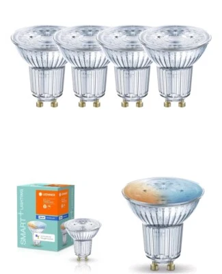 4x Ledvance LED Smart+ Reflektor GU10 5W= 40W 2700K-6500K 350lm Tunable Bluetoot - Bild 1 von 4