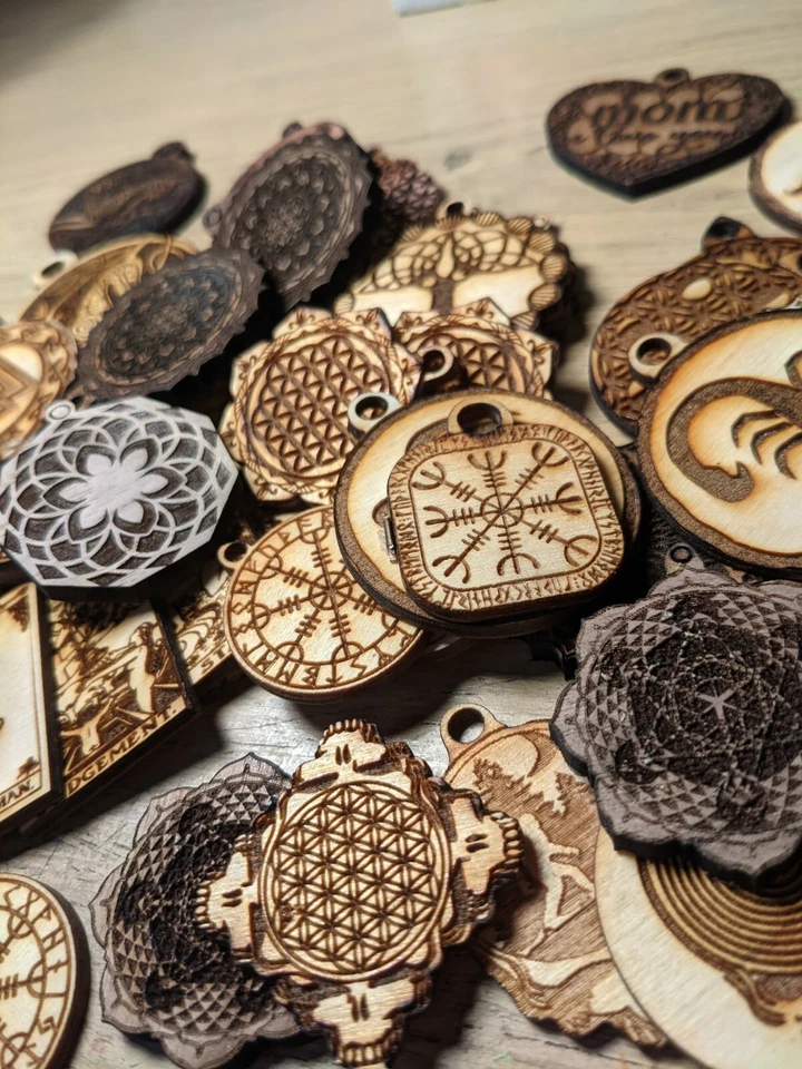 Lote de 75 piezas colgantes al por mayor, paganos, geometría sagrada, collar metafísico,   Foto 1 de 4