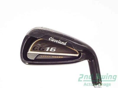 Cleveland CG16 Black Pearl Single Iron 6 Iron Steel Regular Right 38.0in - Image 1 of 4