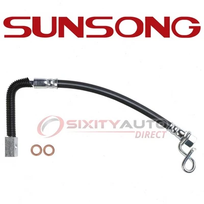 Sunsong Rear Right Brake Hydraulic Hose for 2004-2005 Ford E-150 Club Wagon sn - Image 1 of 4