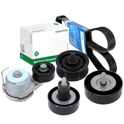 BOSCH 6PK2415 Keilrippenriemen + INA Rollen Satz für KIA SPORTAGE SL QL 2.0 CRDi - Bild 1 von 4