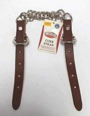 Correa de cuero Weaver colección Horizons 4 1/2 pulgadas nueva con etiquetas Foto 1 de 2