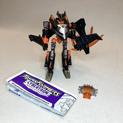 Hasbro Transformers Cybertron Sideways Deluxe 2005 Complete Key & Instructions - Image 1 of 4