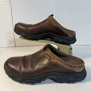 Mocassino Timberland Trek Travel ACT in pelle scamosciata mules marrone da uomo taglia 8 - Foto 1 di 21