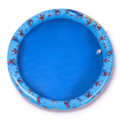 Marvel Spiderman Inflatable Kiddie Pool Nib 2 Ring Spider-Man - Image 1 of 3