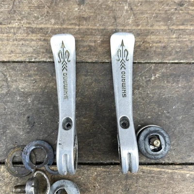 Vintage Shimano Golden Arrow Downtube Friction Shifter Levers Friction Bike - Image 1 of 4