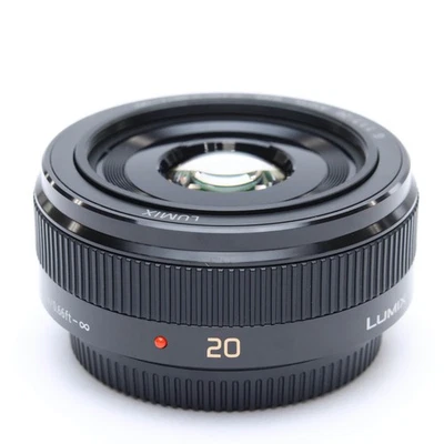 Panasonic Lumix G 20mm F/1.7 II ASPH. Black (MFT) -MINT- #200 - Image 1 of 4