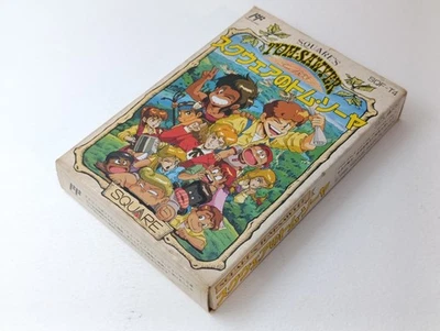 ✨  Square's Tom Sawyer Famicom 1989 Nintendo Boxed FC NES SQF-T4 ✨ - Photo 1/4