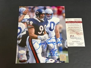 Dan Hampton Chicago Bears signiertes 8x10 Foto Beckett Hologramm HOF 2002 ~ - Bild 1 von 1