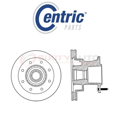 Centric C-TEK Disc Brake Rotor for 2005-2007 Ford F-350 Super Duty 5.4L 6.0L fs Foto 1 de 4