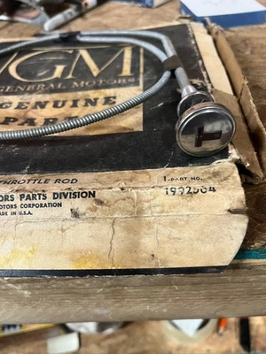 1947 1948 1949 1950 1951 1952 1953 Chevy Chevrolet Truck NOS Choke Throttle Rod - Image 1 of 2
