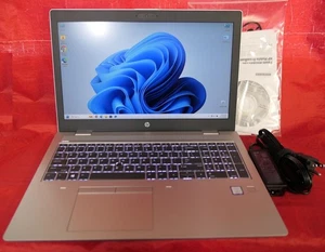HP ProBook 650 G5 Win 11 Pro 256GB M.2 NVME 8GB Ram i5 15.6" w Power Adapter - Picture 1 of 1