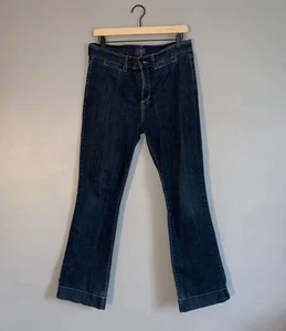 NYDJ Dark Wash Flare Jeans Lift Tuck Women’s 10 - Picture 1 of 13
