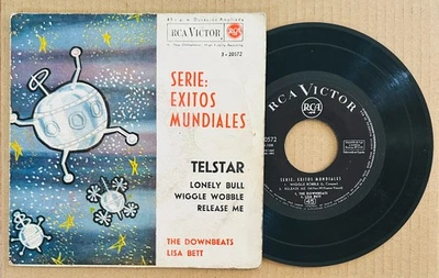 TELSTAR THE DOWNBEATS LISA BETT EP SPAIN 1963 RARE - Image 1 of 2