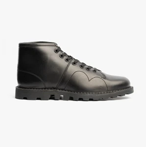 Botas de mono informales con cordones Grafters unisex para adultos - Imagen 1 de 6