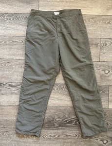 Royal Robbins Brown Lined Hiking Outdoor Pants SZ 16 - Imagen 1 de 8