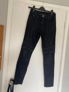Belstaff black biker style jeans. Size 27, great condition. - Picture 1 of 4