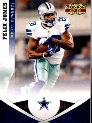 2011 Panini Gridiron Gear Felix Jones Dallas Cowboys #83 - Image 1 of 2