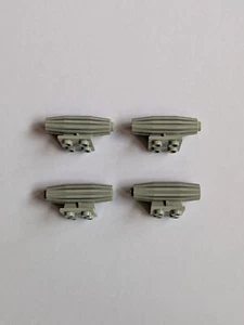 4 X Lego Vintage/Old Light Grey Spaceship/Jet Engine4229/6842/6822 Space/Creator - Picture 1 of 2