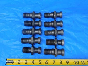 10PC LOT OF DIN CAT50 1" - 8 COOLANT THRU RETENTION KNOBS PULL STUDS CNC MILLING - Picture 1 of 4