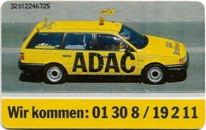 Scheda telefonica - S 29 A del 1991, ADAC, vuota - Foto 1 di 2