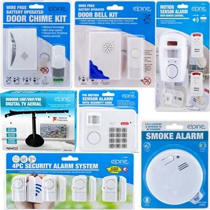 Puerta Inalámbrica Ventana SENSOR DE MOVIMIENTO ALARMA LLAVE SEGURIDAD PIR Entrada al Hogar Control remoto - Imagen 1 de 27