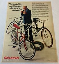 1968 RALEIGH bicycle ad ~ Fireball 3+2, Sports, Record