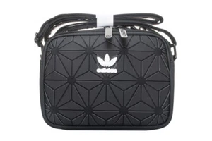 adidas Originals 3D Geo Mesh Handbag - Black - Picture 1 of 3