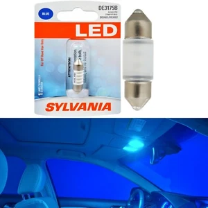 Sylvania Premium LED Light De3175 Blue One Bulb Interior Glove Box Replacement - Zdjęcie 1 z 10