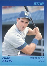1989 Waterloo Diamonds Star #16 Chad Kuhn