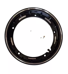 ukscooters VESPA 10 ZOLL TUBELESS FELGE MATT SCHWARZ PX LML T5 KOMPLETT - Bild 1 von 3