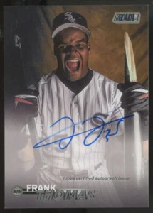 2023 Stadium Club Frank Thomas Base Auto #SCBA-FT - Picture 1 of 2
