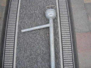 alte DDR Fassheber Fasspumpe Handpumpe Stahl Verzinkt - Bild 1 von 6