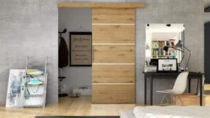 Schwebetür Rubi III Modern Haustür Farbauswahl Stilvoll Praktisch Zimmertüren - Bild 1 von 7