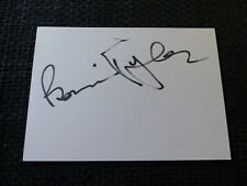 BONNIE TYLER signed Autograph 4x6 autographed index card InPerson LOOK