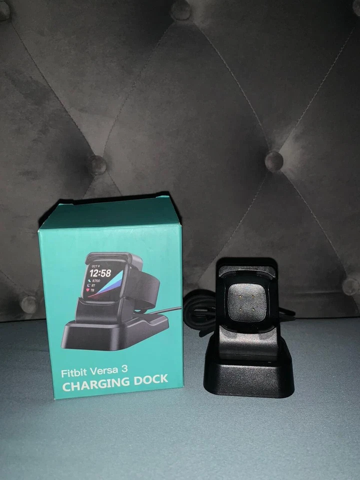 Cargador para reloj inteligente Fitbit Versa 4 Sense2/3/Sense cable base de carga rápida Foto 1 de 1