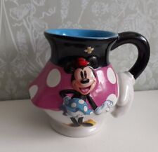 Disneyland Paris Exclusive 3D Minnie Mouse Polka Dot Dress Mug 10cm