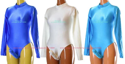 Unisex Spandex Short Body Suit Jumpsuit Bodysuit Tights Catsuit Costumes F727 - Photo 1/2