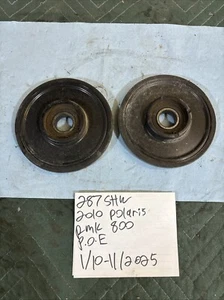 2010 Polaris Rmk 800 Rear Skid Idler Bogey Wheels 287 - Picture 1 of 9