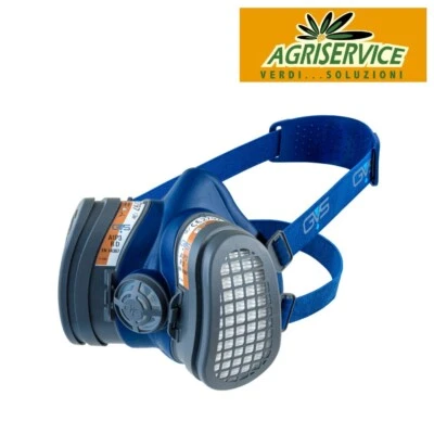 MASCHERA  semifacciale A1P3 R D PROFESSIONALE  con 2 filtri  ECLIPSE  GVS - Immagine 1 di 2