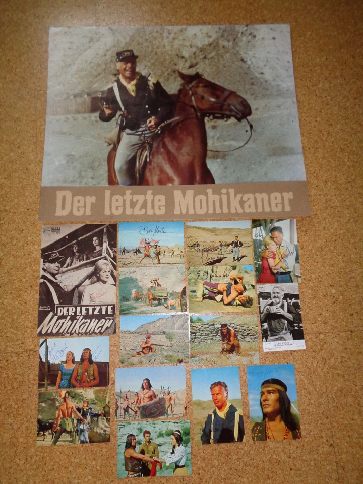 Der letzte Mohikaner 1965 Joachim Fuchsberger Karin Dor Carl Lange wie Karl May - Bild 1 von 4