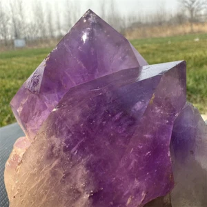 3.93lb Natural affection Amethyst Cluster Quartz Crystal Mineral Specimen -0 - Picture 1 of 11