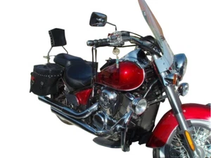 Nieten Sissy Leiste / Rückenlehne - Kawasaki Vulcan 900 VN900 - Picture 1 of 9