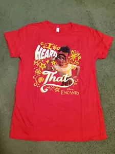Disney Encanto Dolores Madrigal "I Heard That" Damen T-Shirt rot Gr. L - NEU - Bild 1 von 5