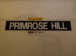 Primrose Hill - London Bus Destination Blind 10a 37” Gift - Foto 1 di 5