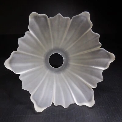 Opaline Glass Tulip Globe Vintage Art Nouveau Lighting France N8203 - Image 1 of 4